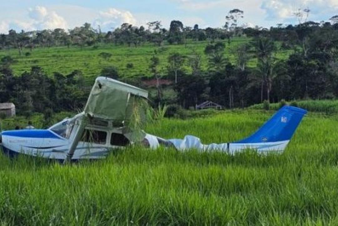 Piloto realiza pouso de emergência em propriedade rural no Pará após decolagem de Alta Floresta