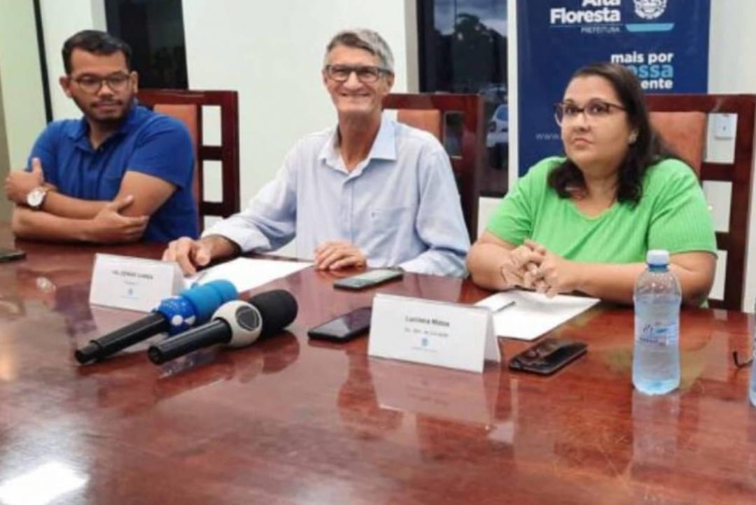 Prefeitura de Alta Floresta divulgou 