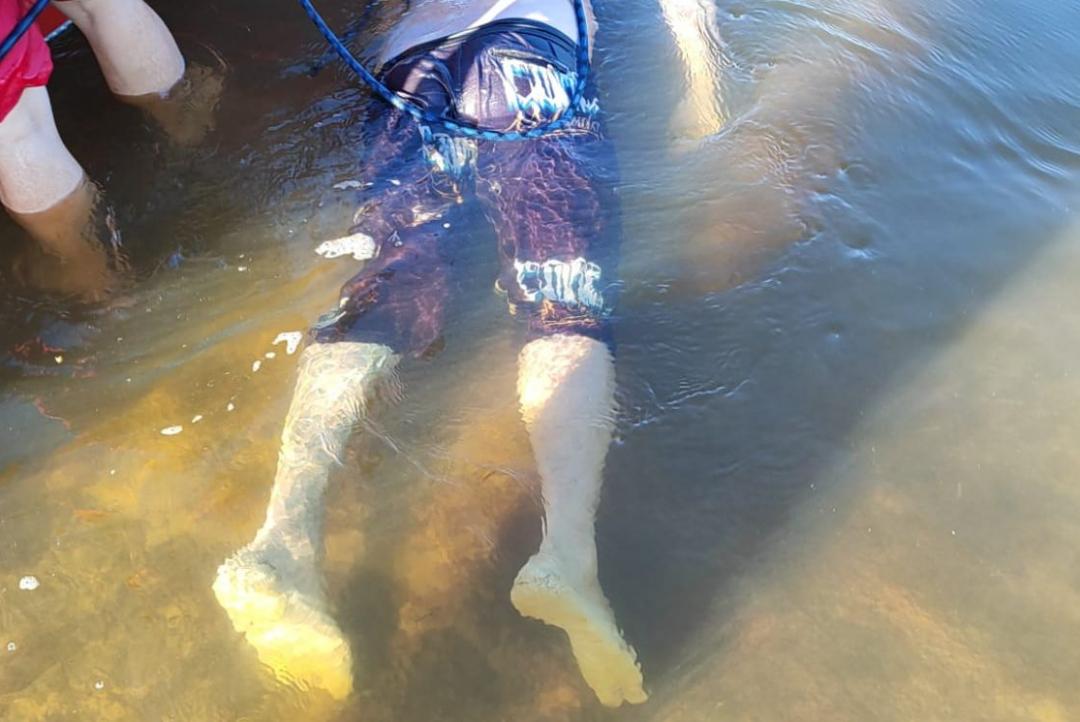 Identificado o banhista que morreu afogado no Rio Teles Pires