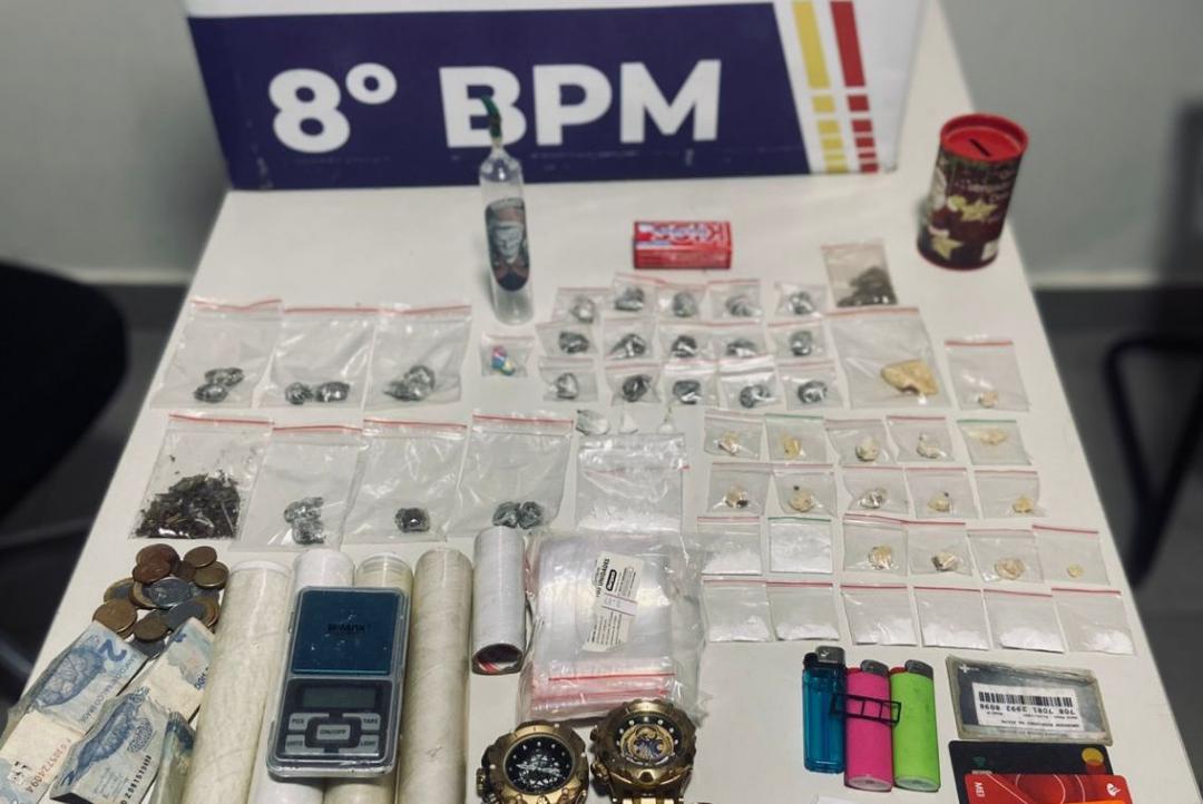 PM fecha boca de fumo e prende seis por tráfico em Alta Floresta