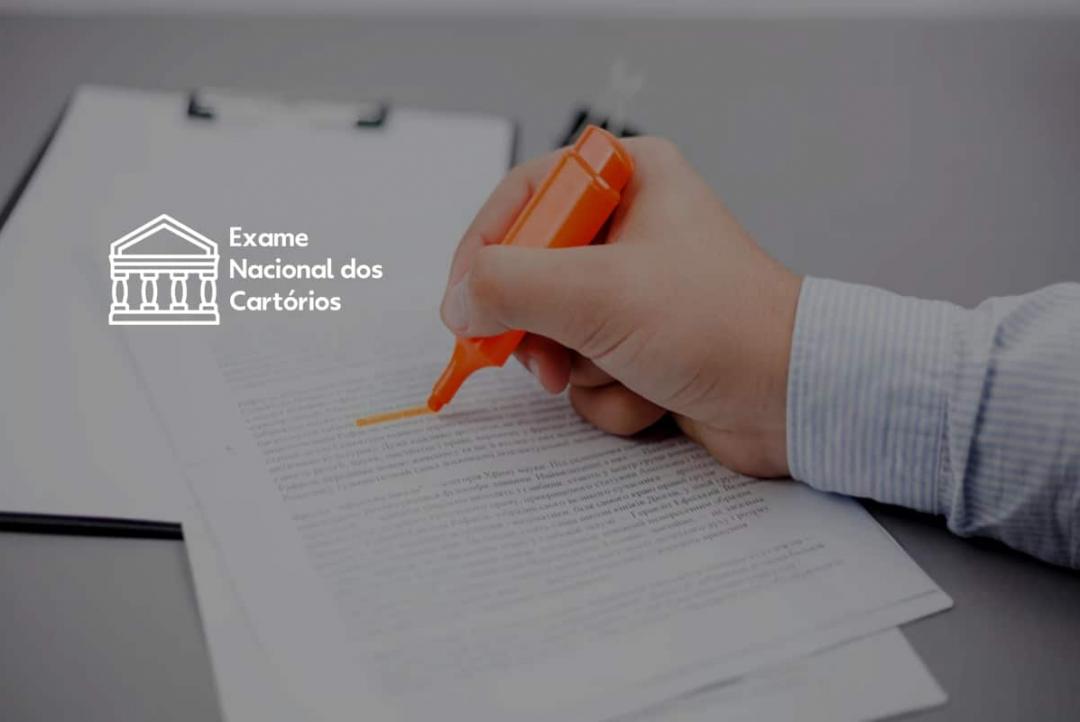 Abertas as inscrições do Exame Nacional para cartórios 