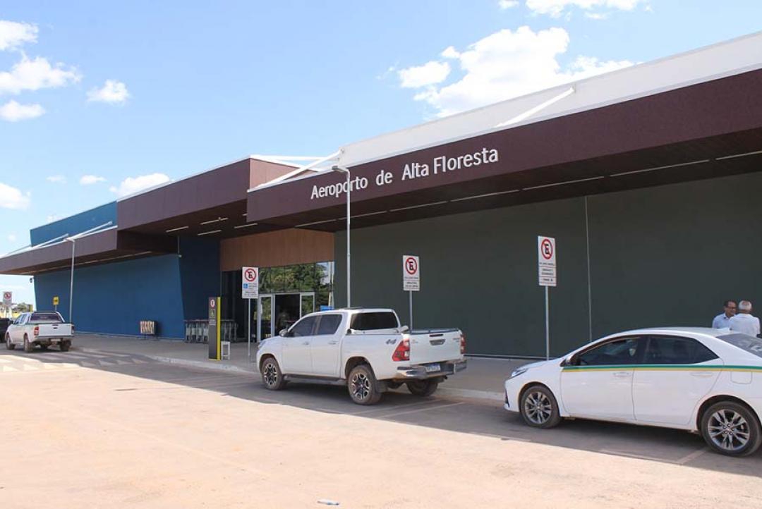 Alta Floresta: Aeroporto tem alta de 25,83% na movimentação