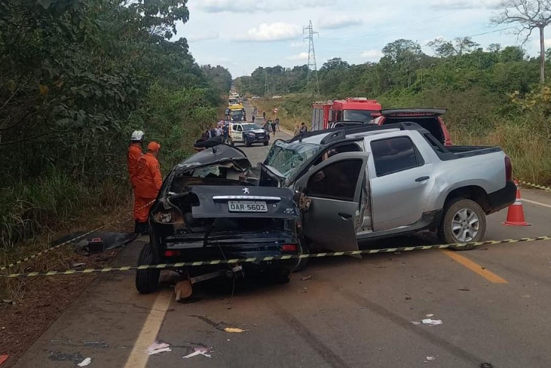 Grave acidente deixa três mortos agora em Alta Floresta (Veja fotos)
