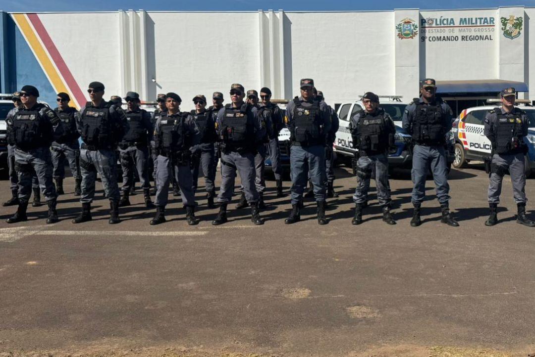 PM lança mais uma etapa da Operação Força Total em Alta Floresta  