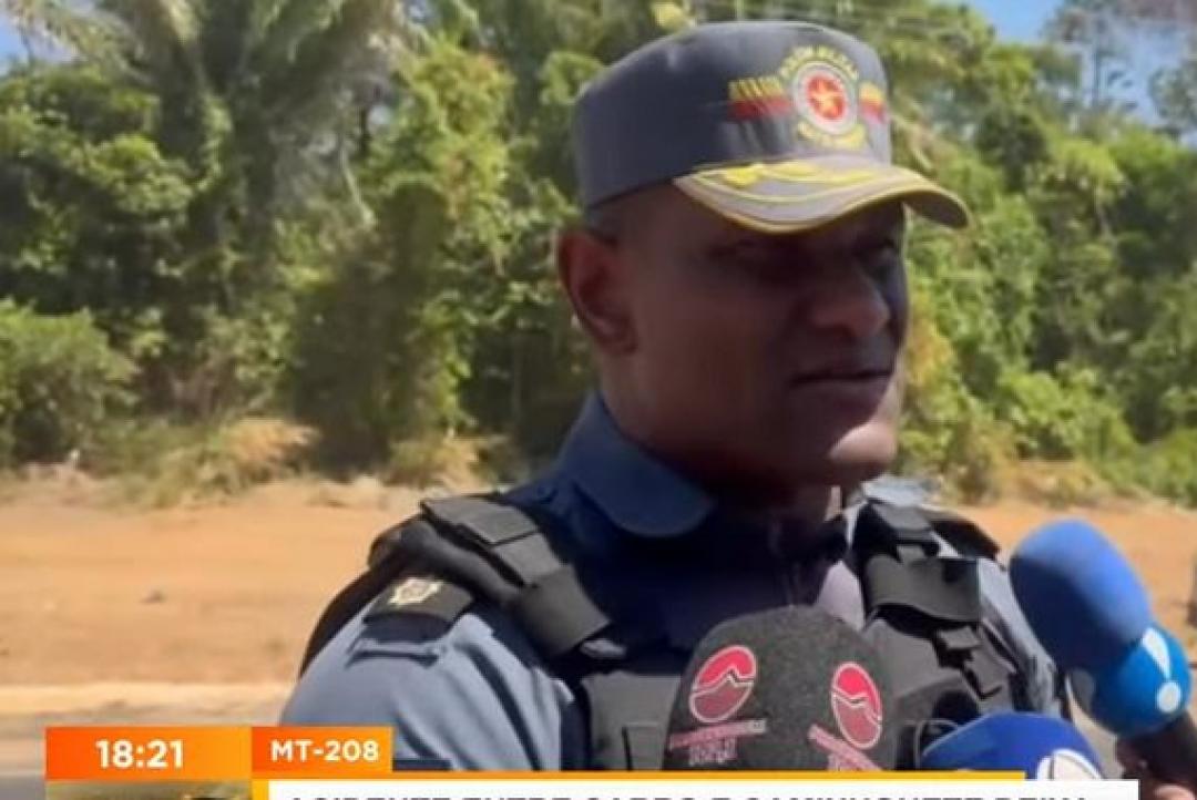 Ultrapassagem forçada provocou acidente, diz Comandante da PM