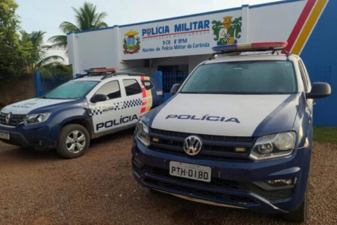 Esposa “entrega” marido para a polícia em Carlinda após furtos  
