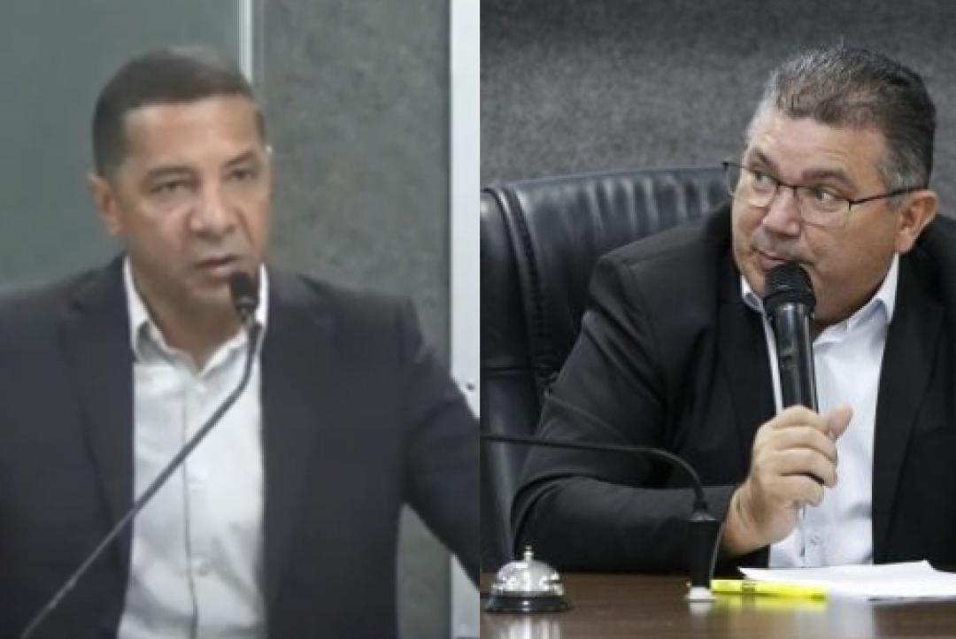 Presidente da Câmara rebate Claudinei de Jesus ao vivo  