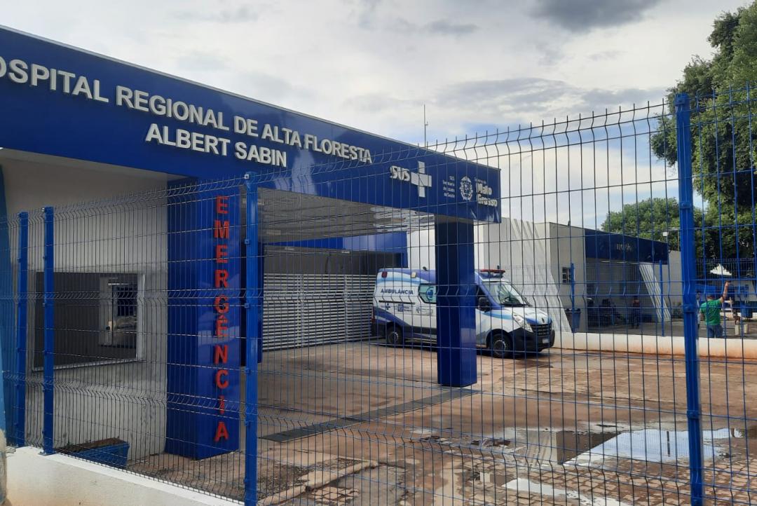 Motociclista fica ferido após acidente no Jardim Universitário em Alta Floresta