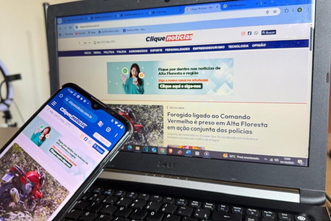 Clique Notícias inova e surpreende leitores com novo Layout  