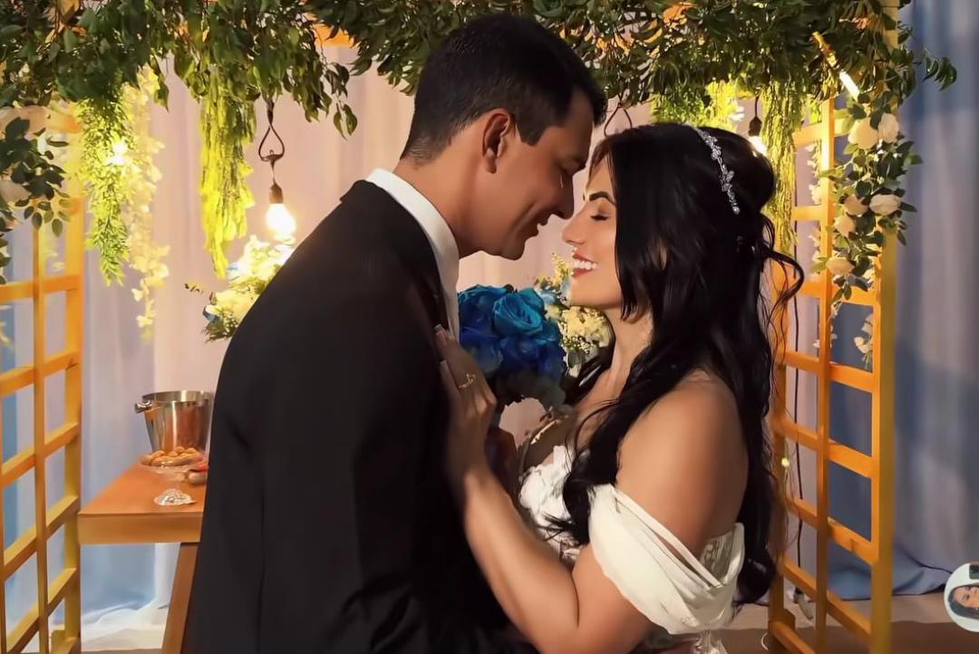 Daiana Perez se casa após o polêmico “chá de lingerie” (Veja vídeo)