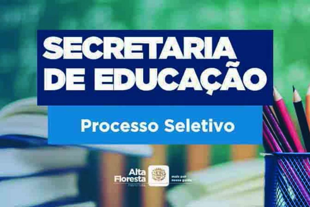 Mais de 2 mil pessoas se inscreveram para participar do Processo Seletivo da Educação